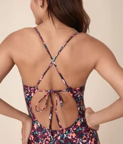 Andie X Lands’ End Tugless Elwood One Piece - Eco Nylon - Multi Floral - Classic