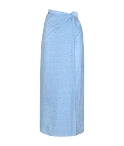 Blueberry Swiss Dot Sarong
