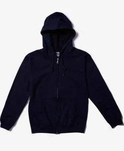 The Always Full Zip Hoodie Sweatshirt - Navy