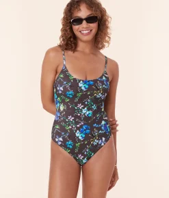 The Amalfi One Piece - Eco Nylon - Wildflowers - Classic