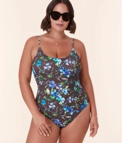 The Amalfi One Piece - Eco Nylon - Wildflowers - Classic
