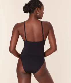 The Amalfi One Piece - Eco Nylon - Black - Classic