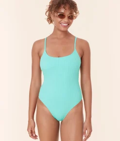 The Amalfi One Piece - Wide Rib - Opal - Classic