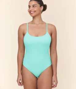 The Amalfi One Piece - Wide Rib - Opal - Classic