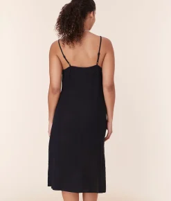 The Barreta Dress - Cotton Gauze - Black