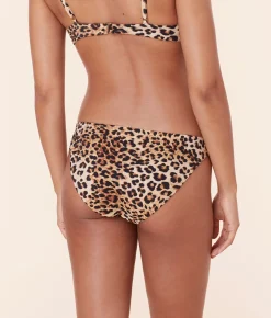 The Bonita Bikini Bottom - Eco Nylon - Leopard