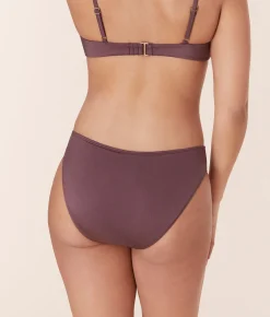 The Classic Bikini Bottom - Satin - Licorice