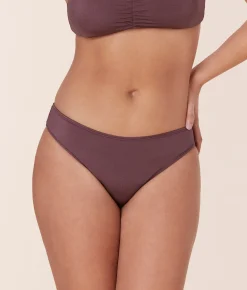 The Classic Bikini Bottom - Satin - Licorice
