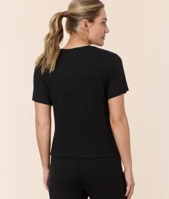 The Classic Tee - Wide Rib - Black