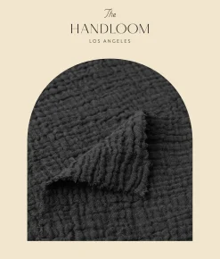 The Handloom Echo Maxi Shirt - Black