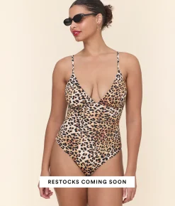 The Lanikai One Piece - Eco Nylon - Leopard - Classic