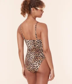 The Lanikai One Piece - Eco Nylon - Leopard - Classic