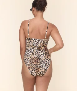 The Lanikai One Piece - Eco Nylon - Leopard - Classic