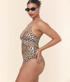 The Lanikai One Piece - Eco Nylon - Leopard - Classic
