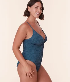 The Lanikai One Piece - Popcorn Floral - Stargazer - Classic