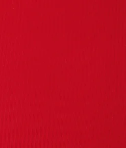 The Mykonos One Piece - Eco Ribbed - Cherry Red - Classic