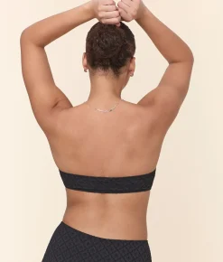 The Pana Bikini Top - Eyelet - Black Eyelet