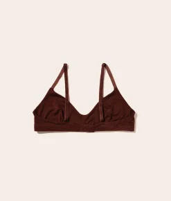 The Plunge Bralette - Rayon - Earth