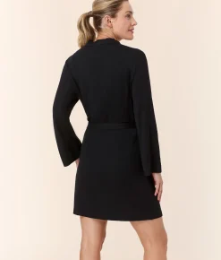 The Robe - Wide Rib - Black