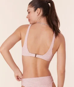 The Rye Bikini Top - Houndstooth - Koi