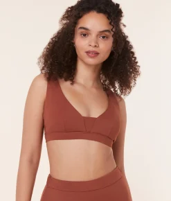 The Tahiti Bikini Top - Eco Nylon - Sequoia
